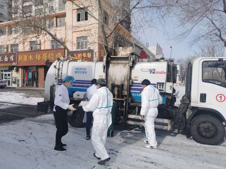 做好人員安全防護,保障餐廚垃圾收運